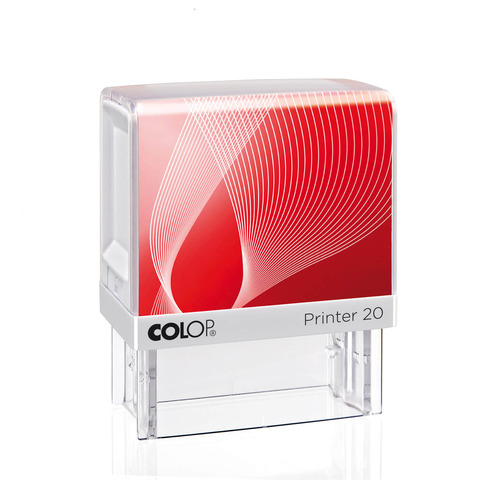 Timbro rettangolare Colop Printer G720 14×38 mm bianco – PR20G7.BI