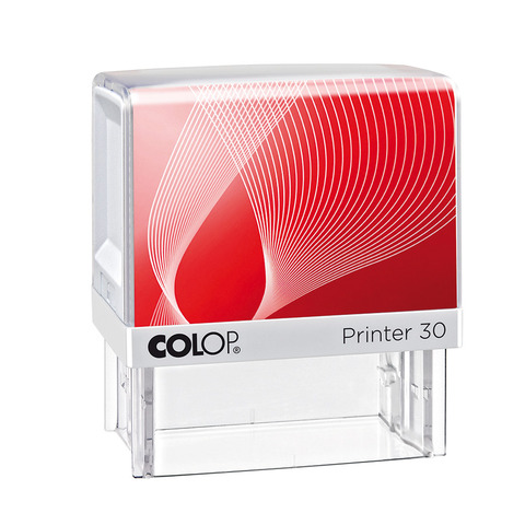 Timbro rettangolare Colop Printer G730 18×47 mm bianco – PR30G7.BI