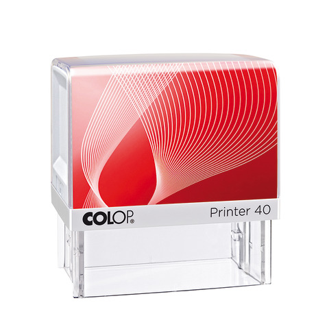 Timbro rettangolare Colop Printer G740 23×59 mm bianco – PR40G7.BI