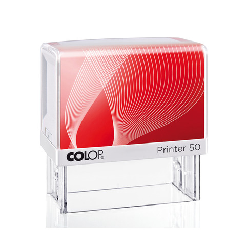 Timbro rettangolare Colop Printer G750 30×69 mm bianco – PR50G7.BI