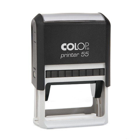 Timbro rettangolare Colop Printer 55 40×60 mm nero – PR55