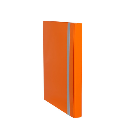 Cartella a tre lembi con elastico Cartotecnica del Garda 25×34,5 cm dorso 5 cm – conf. 10 colori assortiti