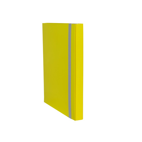 Cartella a tre lembi in presspan Cartotecnica del Garda 35×50 cm colore giallo – CG0080PDXXXAN04