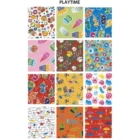 Carta regalo Bolis 70×100 cm patinata Playtime – conf. 50 pz – 79007948800 -19