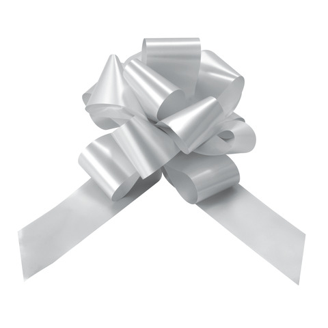 Fiocchi saldati Bolis Splendene Ø 16 cm – argento – conf. 20 pz – 56014862019