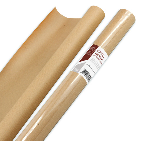 Rotolo carta da pacco Florio Carta formato 1×5 m colore avana 5344