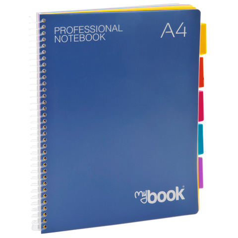Maxi quaderno spiralato Nikoffice A4 – 80 g/m² – 125 ff – 5M – 30NIK041