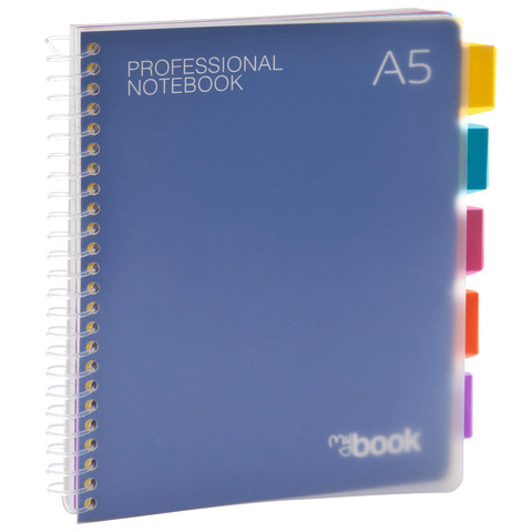 Quaderno spiralato Nikoffice A5 – 80 g/m² – 150 ff – 5M – 30NIK041/1