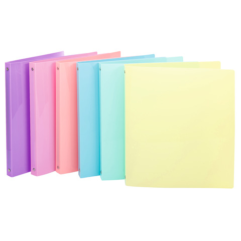 Raccoglitore 4 anelli Nikoffice in colori assortiti diametro 30 – pastel – 01NIK382/P