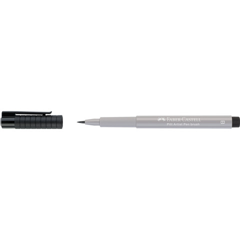 Pitt Artist Pen brush Faber-Castell colore grigio caldo III – conf. 10 pezzi – 167472