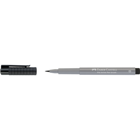Pitt Artist Pen brush Faber-Castell colore grigio freddo III – conf. 10 pezzi – 167432