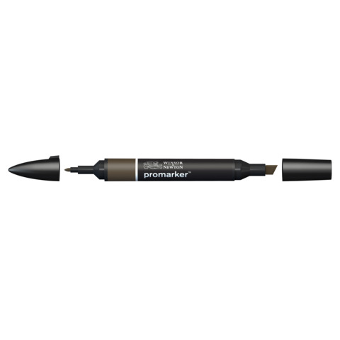 Pennarello Winsor&Newton Promarker doppia punta fine-larga – warm grey 7 WG7 – 0203374