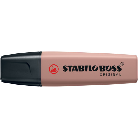 Evidenziatori Stabilo Boss Nature Colors colore fava di cacao – conf. 10 pezzi – 70/165