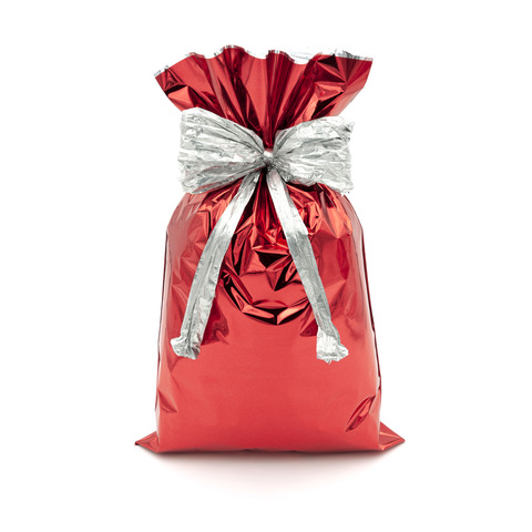 Buste regalo metallizzate Italpak – formato 35×50 cm – conf. 50 pz rosso X007002355000