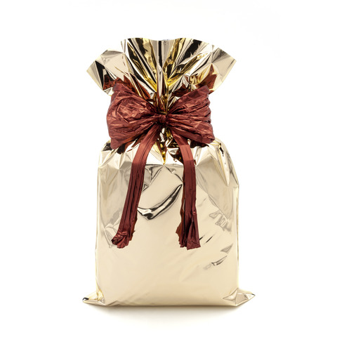 Buste regalo metallizzate Italpak – formato 50×70 cm – conf. 25 pz oro X007019507000