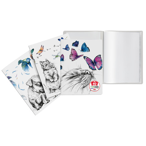Portalistini Plastibor Icon Friends 22×30 cm – copertina in PP stampato – 40 fogli P5040190