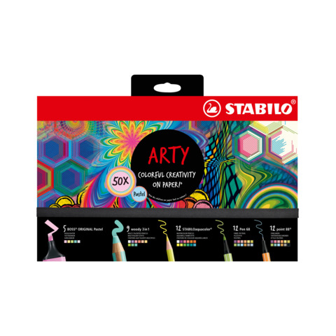 Stabilo Colorful Arty Creative set pastel – conf. 50 pz – 77/6-2-20