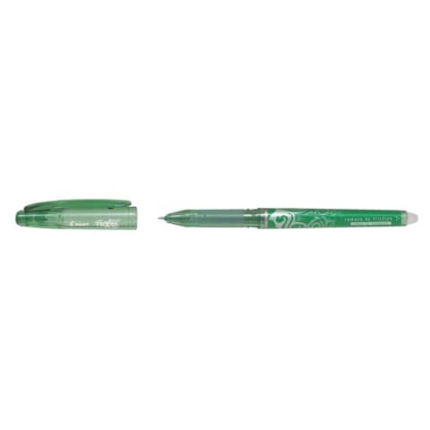 Penna a sfera cancellabile Pilot Frixion Point – punta 0,5 mm – conf. 12 pezzi – inchiostro verde – 006416