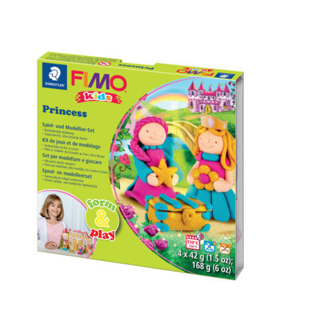 Kit Staedtler Fimo Kids Form&Play – soggetto principessa – 8034 06 LY