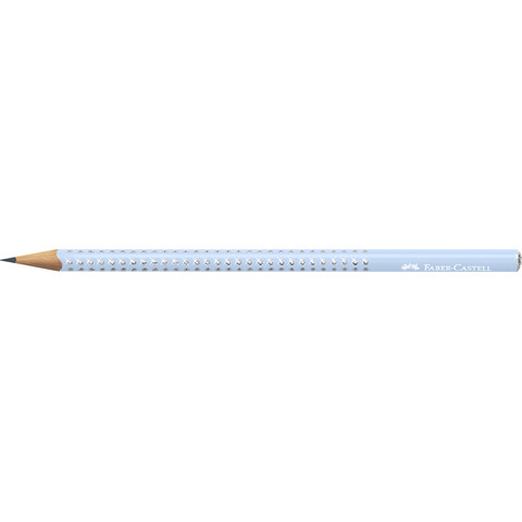Matita in grafite Faber-Castell Sparkle colore fusto blu cielo – conf. 12 pezzi – 118251