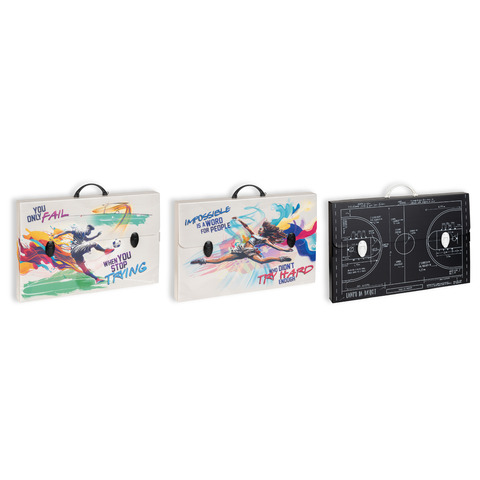 Valigetta in PPL Favorit con stampa Sport in 6 soggetti assortiti 56,5×36,5×5,5 cm – 400183890