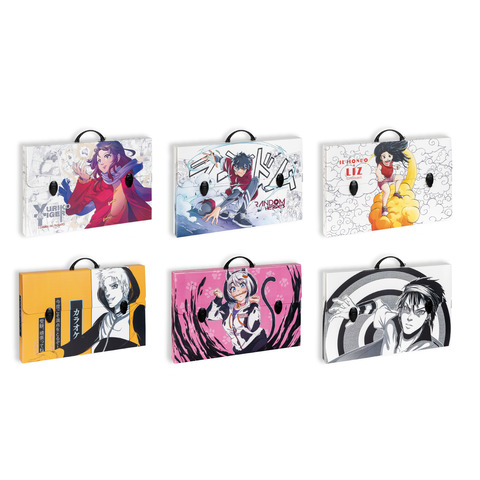 Valigetta in PPL Favorit con stampa Manga – 56,5×36,5×5,5 cm – soggetti assortiti – 400182745