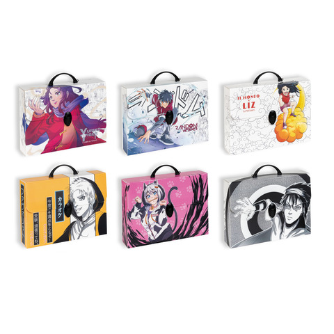 Valigetta in PPL Favorit con stampa Manga 37,5x27x8 cm – soggetti assortiti – 400182746