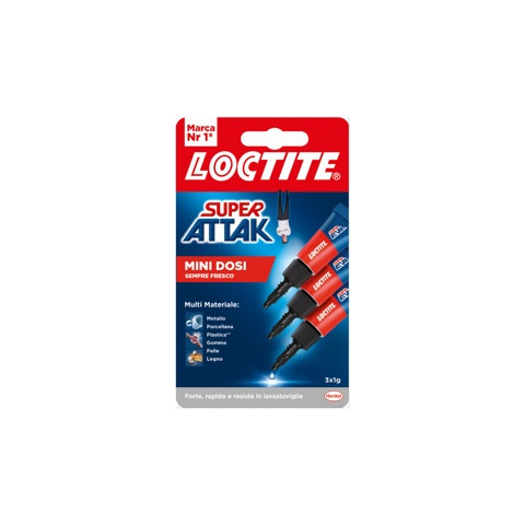 Colla Loctite Super Attak – conf. 24 pz Mini Dosi 3069650