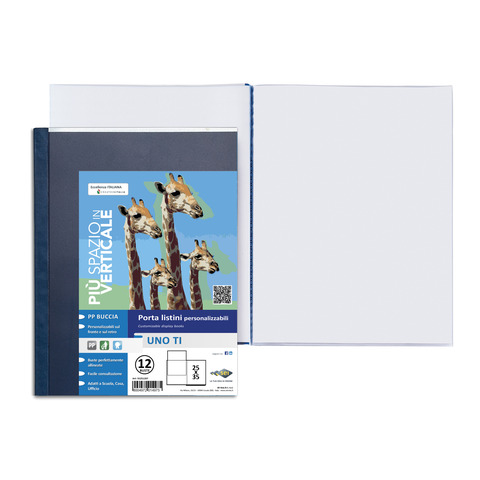 Portalistini personalizzabile Sei Rota Uno Ti – blu – 15 buste – 25×35 cm – 55251207
