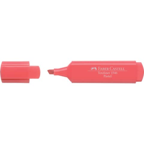 Evidenziatore Faber-Castell Textliner 1546 – conf. 10 pz – colore pastel albicocca – 154655