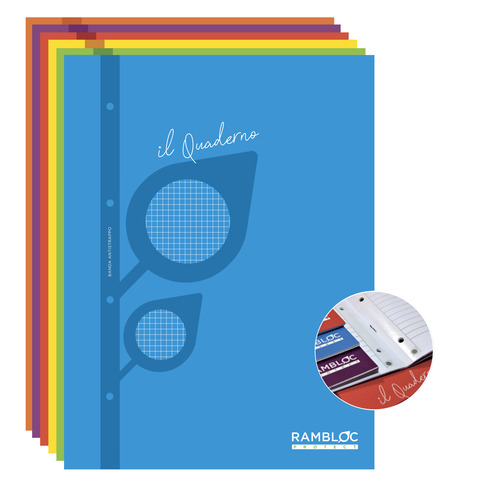 Maxi quaderno Rambloc Il Quaderno A4 – 80 g/m² – 32 ff – 4M – 90524501