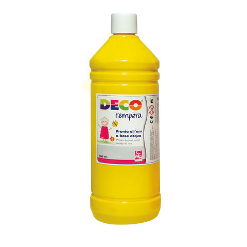 Tempera in flacone Deco 500 ml – giallo primario – PF550/26