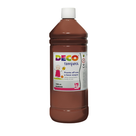 Tempera in flacone Deco 1 L – marrone – 08808/28