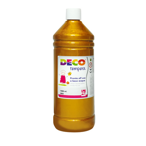 Tempera in flacone Deco 1 L – oro – 08808/40