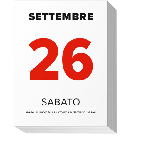 Blocco 2026 da muro commerciale formato 8×10,9 cm 26-BM213