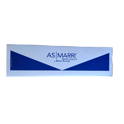Carta plotter AS/Marri bianco opaco XB.80.LUX – conf. da 2 bobine – 914 mm x 150 m – 2512