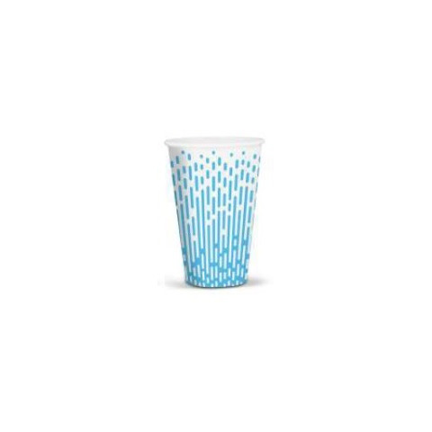 Bicchieri in carta e PE Dopla Green serigrafati ”BRIO” 350 ml /12 oz bianco – conf. 50 pz – 42199