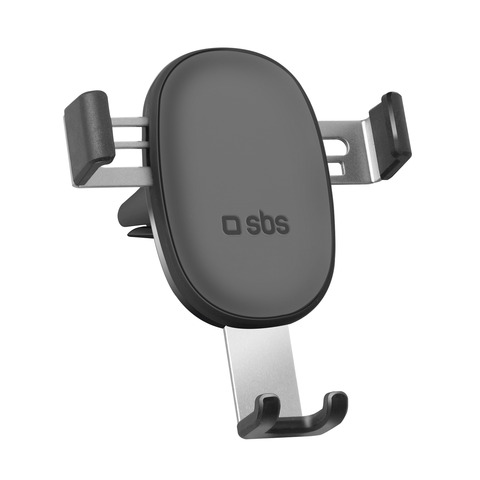 Supporto smartphone universale a clip SBS da bocchetta aerazione con funzione gravity nero – TESUPPCLIPGRAVK