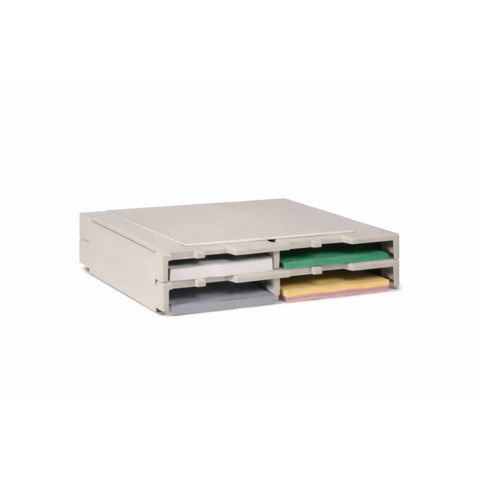 Supporto per stampante Curtis Laser Stax con 4 vani portadocumenti A4 – 675660