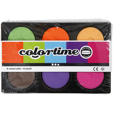 Watercolor – additional colours Creativ Company 19 mm 34562