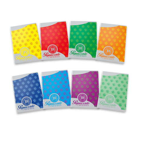 Quaderno Pignacento A5 – 100 g/m² – 38 ff – 4M – colori assortiti – 2840
