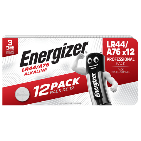 Batterie alcaline Energizer Alkaline Power BP12 LR44/A76 – conf. 12 pz – E304263500