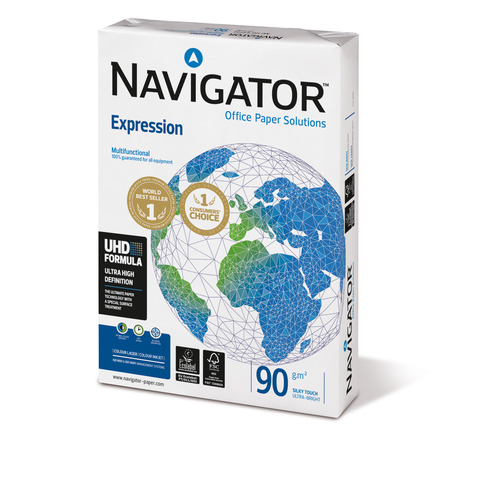 Carta per fotocopie A3 Navigator Office Premium risma da 500 ff 90 g/m² – NEX0900238