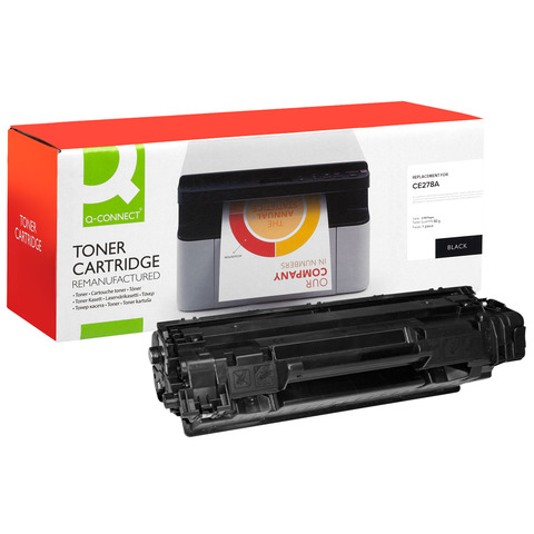 Toner Q-Connect rigenerato HP CE278A nero – KF14937