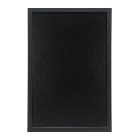 Lavagna da parete nera Securit® con pennarello a gesso liquido bianco incluso – 40×60 cm – WBW-BL-40-60