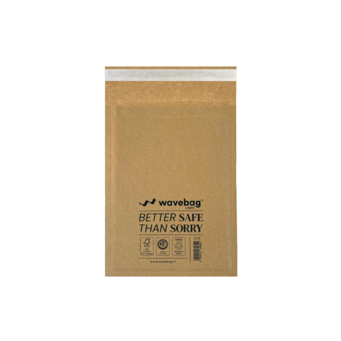 Buste per spedizione imbottite WaveBag CAC70 avana H/5 – 270×360 mm – conf. 100 pz