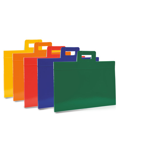 Valigetta portadisegni Euro-Cart 35×50 cm in cartone con elastico – conf. 12 pz colori assortiti – YCPD35AS