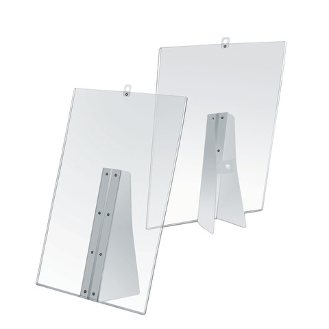 Porta avvisi banco/parete in pvc flessibile antiurto trasparente Tecnostyl A4 – PAF-A4