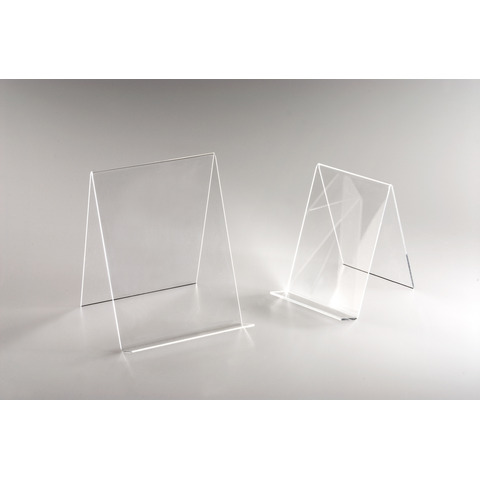 Supporto per libri a cavalletto trasparente Tecnostyl 10×15 cm PBV401