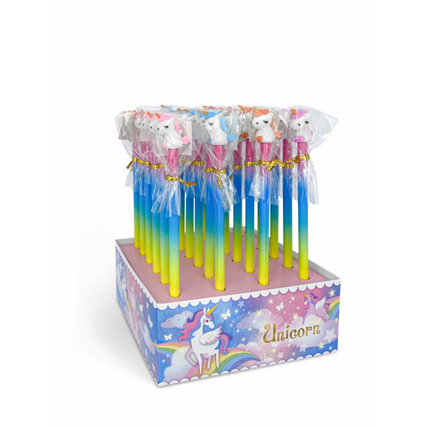 Espositore 24 matite Lebez Unicorn 4 soggetti assortiti 81931